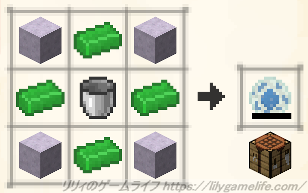 霊気貯蔵器のレシピ